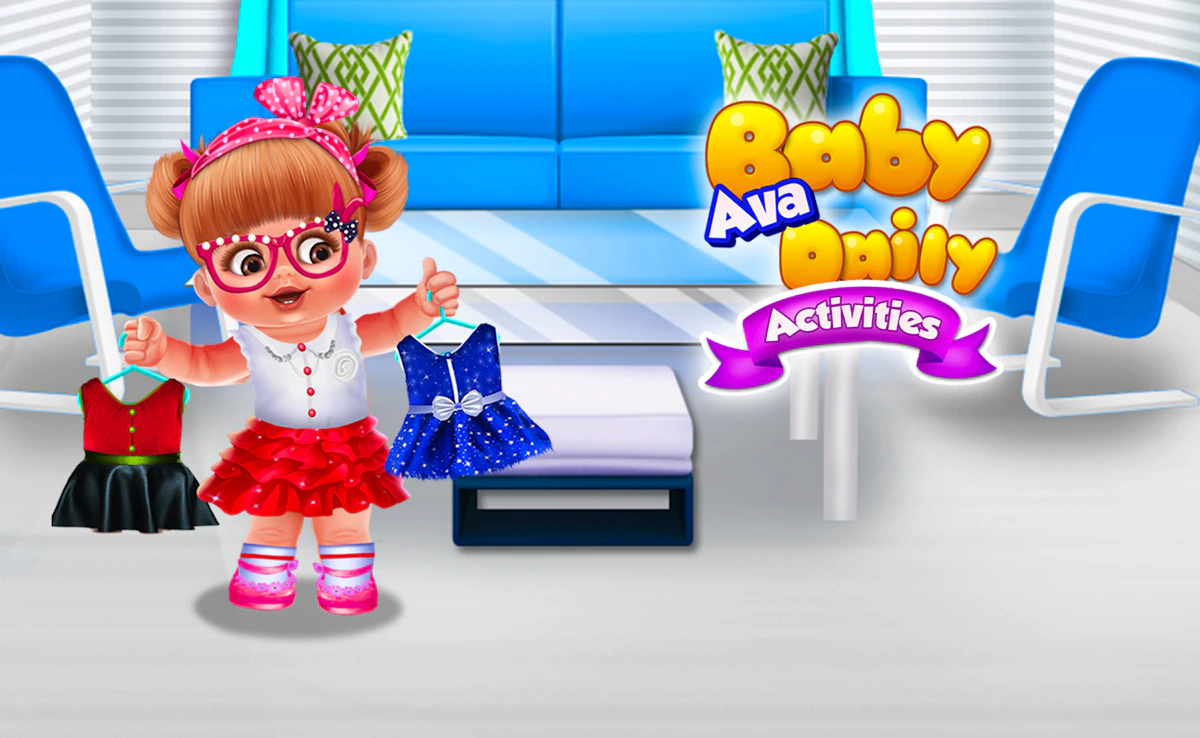 Play Baby Ava Daily Activities — free online Kids game
