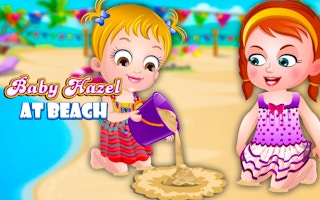 Baby Hazel At Beach game cover