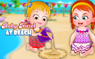 Baby Hazel At Beach game cover
