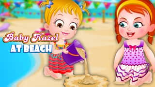 Baby Hazel At Beach game cover