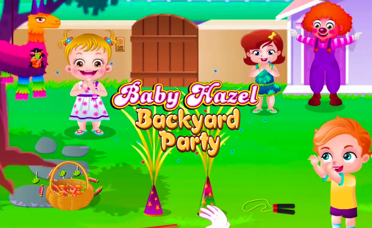 Play Baby Hazel Backyard Party — free online Kids game