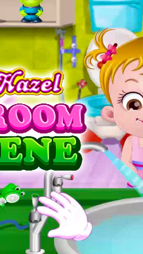 Baby Hazel Bathroom Hygiene