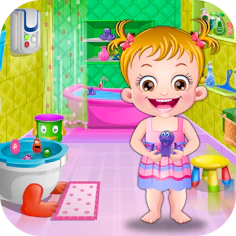 Baby Hazel Bathroom Hygiene