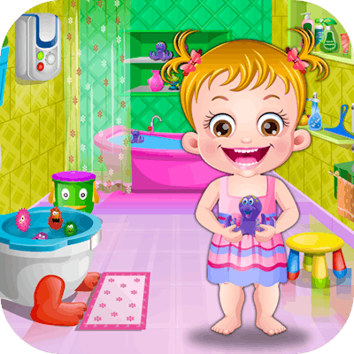 Baby Hazel Bathroom Hygiene By Gamepix
