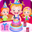 Baby Hazel Birthday Party banner