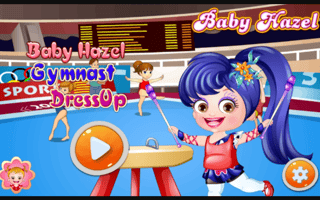 Baby Hazel Gymnast Dressup game cover