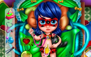 Baby Ladybug Injured game cover