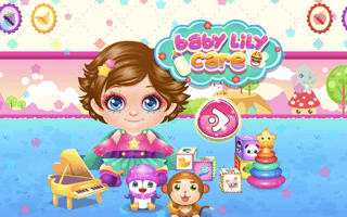Baby Lily Care game cover