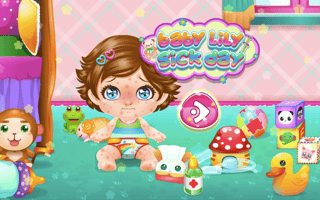 Baby Lily Sick Day game cover