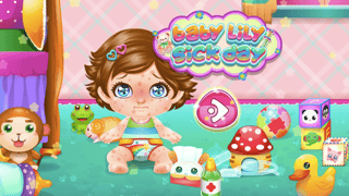 Baby Lily Sick Day game cover