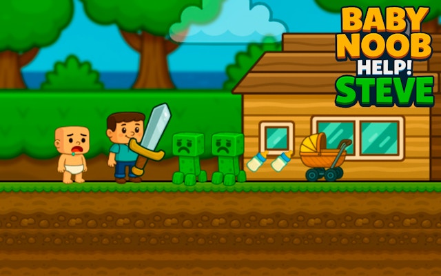 Baby Noob Help Steve