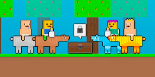 Baby Noob vs Baby Obby Horse thumbnail