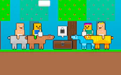 Baby Noob vs Baby Obby Horse