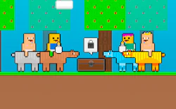 Baby Noob vs Baby Obby Horse