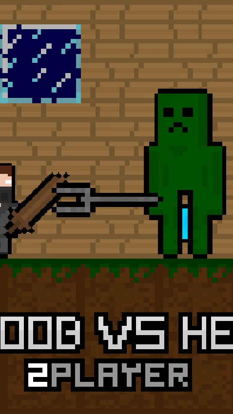 Baby Noob vs Heroman 2 Player