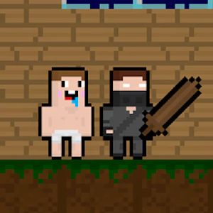 Baby Noob vs Heroman 2 Player Thumbnail