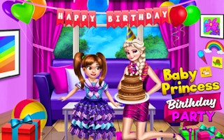 Baby Princess Birthday Party game cover