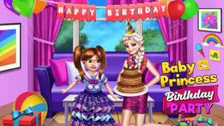 Baby Princess Birthday Party game cover