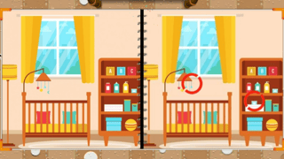 Baby Room Spot The Difference game cover