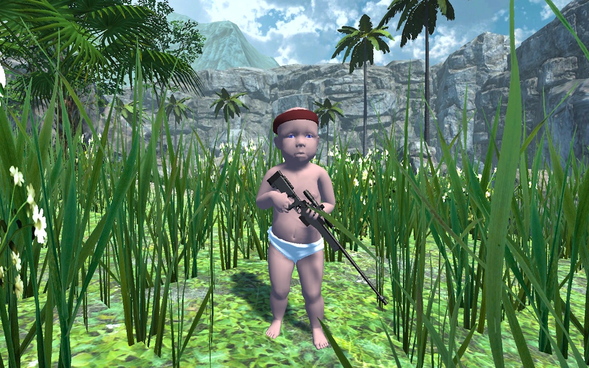 Baby sniper in vietnam play now on gamepix