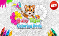 Livre de Coloriage Bébé Tigre
