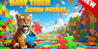 Baby Tiger Jigsaw Puzzles thumbnail