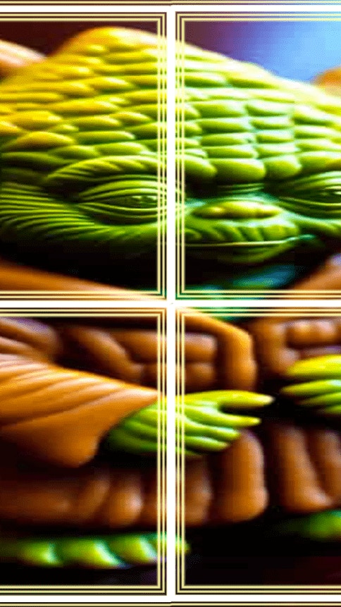 Baby Yoda Photo Jigsaw