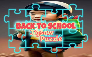 Back To School Jigsaw Picture Puzzle game cover