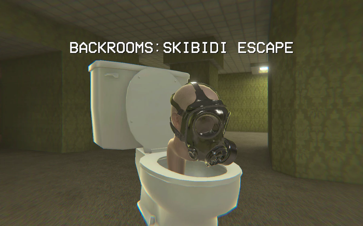 Play Backrooms Skibidi Escape — free online Action game