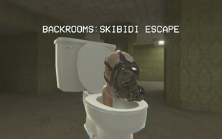 Backrooms Skibidi Escape game cover