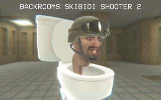 Backrooms Skibidi Shooter 2 game cover