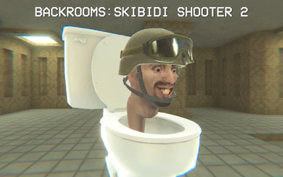 Backrooms Skibidi Shooter 2 cover art