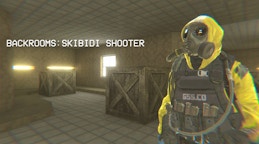 Backrooms Skibidi Shooter