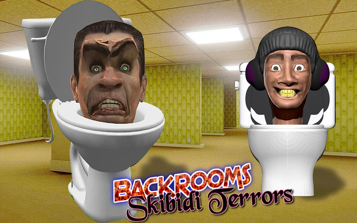 Play Backrooms Skibidi Toilet Terrors  Huggy Wuggy — free online Skibidi Toilet game