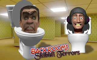 Backrooms Skibidi Toilet Terrors  Huggy Wuggy game cover