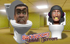 Backrooms Skibidi Toilet Terrors Huggy Wuggy