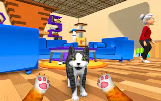 Bad Cat Simulator Pet Game — free online casual game