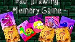 Bad Drawings Memory Game