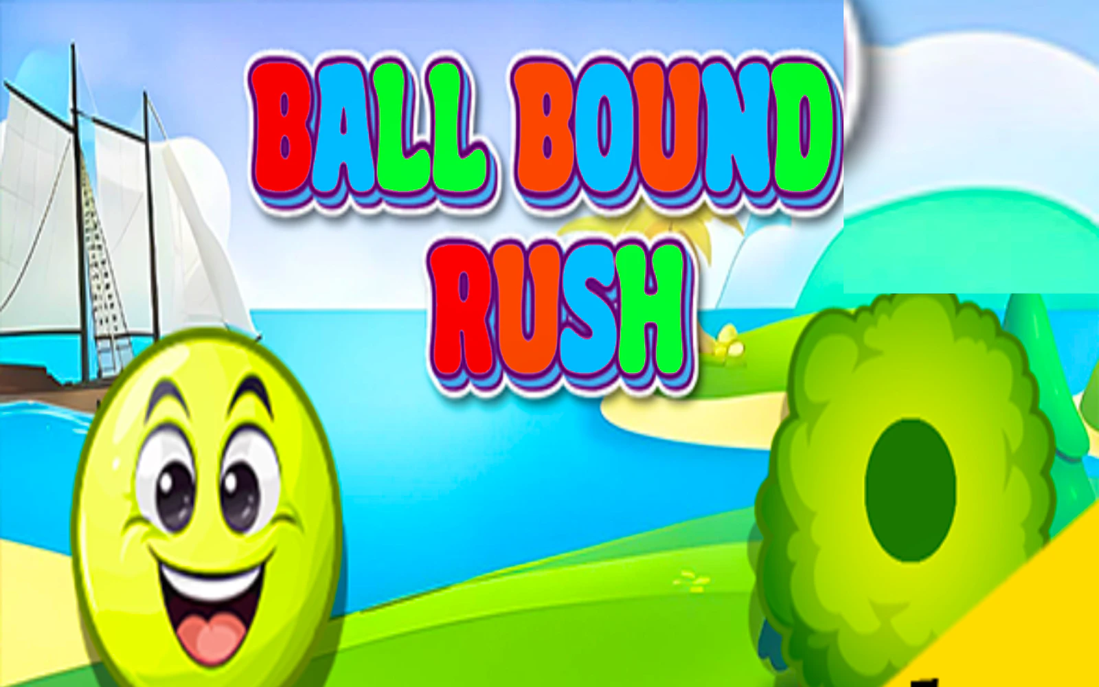 Ball Bound Rush — free online arcade game on Glaze Games