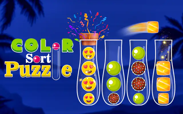 Juego de Ordenar Bolas por Colores