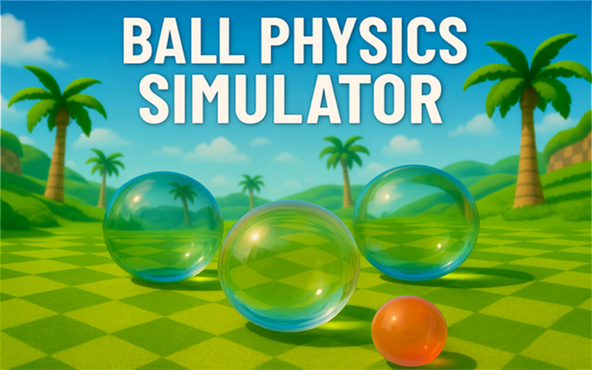 Play Ball Physics Simulator — free online Simulation game