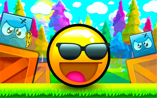 Ball Platformer Red And Blue