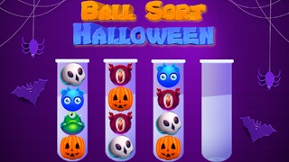 Ball Sort Halloween game cover