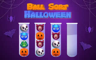 Ball Sort Halloween game cover