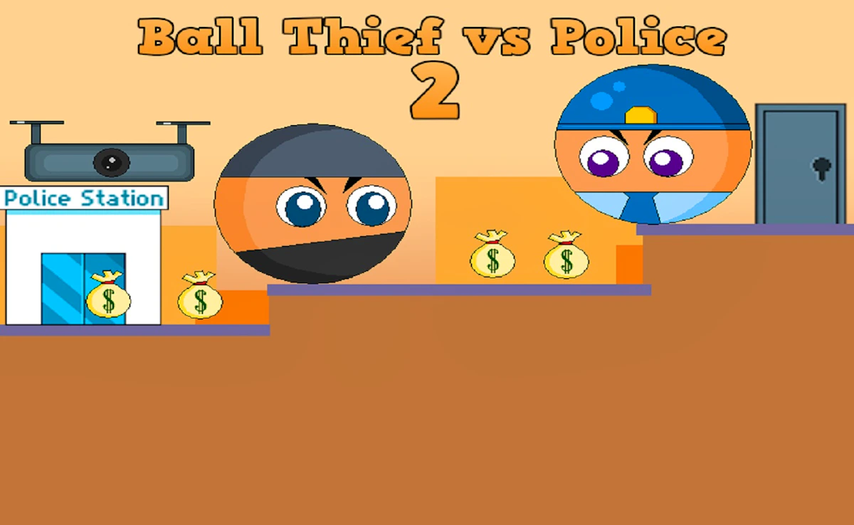 Play Ball Thief vs Police 2 — free online Gangster game