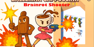Ballerina Cappuccina Brainrot Shooter thumbnail