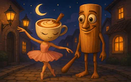 Ballerina Cappuccina loves Tung Tung Sahur thumbnail