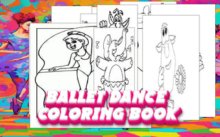 Ballet Dance Coloring Book game cover