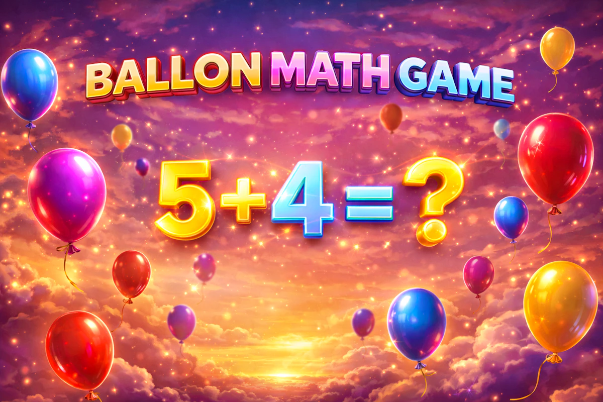 Play Balloon Math Game — free online Math game