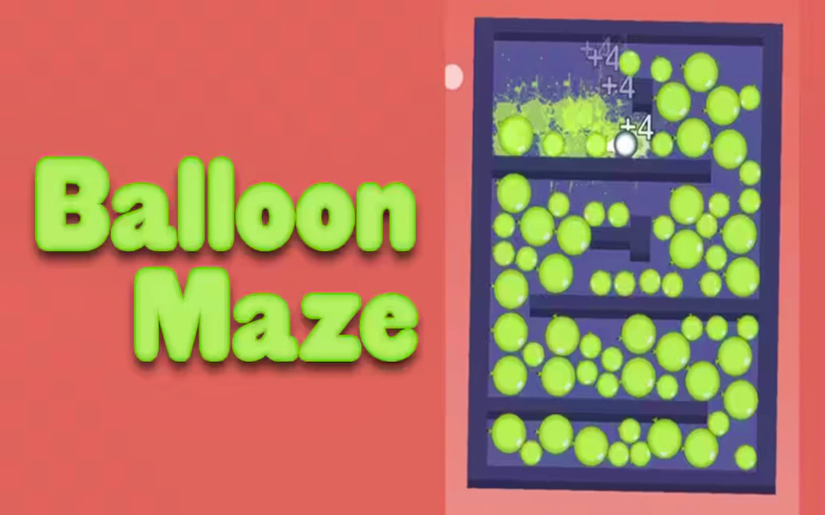 Play Balloon Maze — free online Ball game